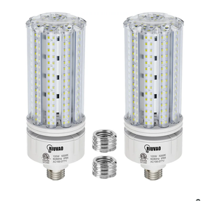 2 Pack 100W LED Corn Bulb, E26 /E39 Base Led Corn Light Bulb, Super Bright 15000lm 5000k Led Bulb, 1000W Equivalent CFL Metal Halogen HID Waterproof Led Bulb for Outdoor Indoor Area Garage