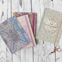 Letts of London® Paisley Academic Weekly/Monthly Planner, August 2025 to July 2026, Week-to-View, Sewn Binding, Multilingual, A6 Size, 5.875" x 4.125", Butterfly (C030851-25)