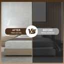 Lock Bed Sheet Straps Holder with Adjustable Height Position, Upgraded Open Corner Holders Keep Sheets Firm & Tight, No More Loose Sheets, Easy Installation (White)