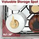 Corner Shower Caddy - 2 Pack, Adhesive Shower Organizers, Rustproof Stainless Steel Shower Shelves with 8 Hooks, No Drilling Bathroom Organizers and Storage Racks, Space-Saving, Black, Medium