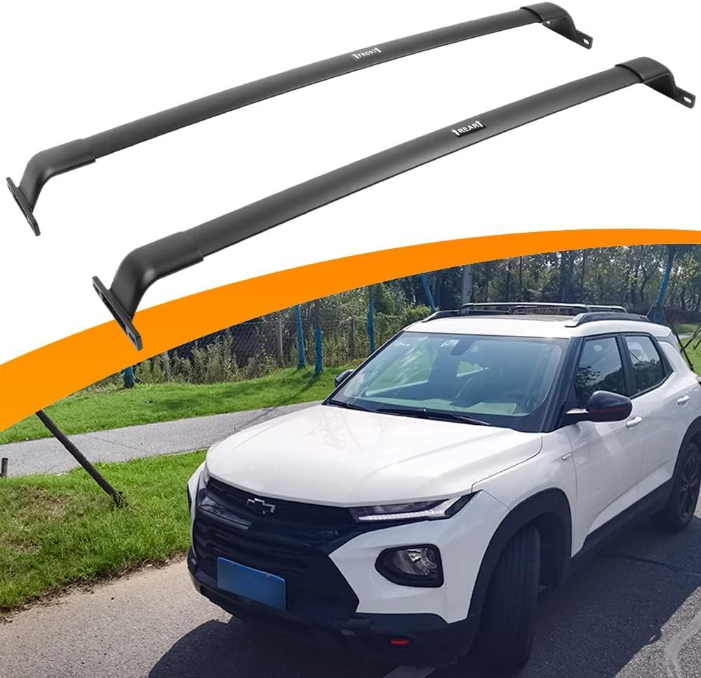 220 LBS Cross Bars Fit for Chevrolet Chevy Trailblazer 2021-2026 Roof Rack Crossbars Cargo Accessory