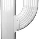 Downspout Gutter Y Connector rain gutter downspout extensions (3x4 UprightOne Upright)