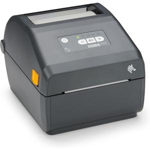 ZEBRA ZD421 Direct Thermal Desktop Printer 203 dpi Print Width 4-inch Wired USB and Ethernet Connectivity ZD4A042-D01E00EZ, No Thermal Ribbon Required