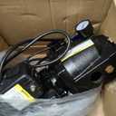 Acquaer Shallow Well Jet Pump,Cast Iron, Well Depth Up to 25ft, 115V/230V Dual Voltage, Automatic Pressure Switch