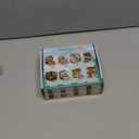 OZJAY DIY Miniature House Kit with Dust Proof Cover, 1:24 Scale Creative Room Mini DIY Wooden Dollhouse Miniature Kit for Adults Teen(Revolving Food House)