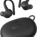 Belkin SoundForm ActiveFit Wireless Earbuds w/Built-in Microphone, USB C Fast Charging, 36H Battery Life, IP54 Water Resistance - Bluetooth Earbuds for iPhone, iPad, Galaxy, Pixel, & More - Black