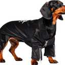 Grease: T-Birds Pet Costume for For Dogs or Cats by Rubies, Medium (Black)