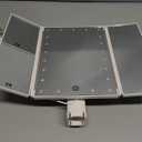 HUONUL Makeup Mirror, Vanity Mirror with Lights, 2X/3X/10X Magnification, Touch Control, Trifold, Dual Power Supply, Gifts for Women, Wife, Mom, Girls,Dorm Room Essentials (White)