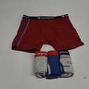 Champion Boys' Underwear, Cotton Stretch Boxer Briefs, Moisture-Wicking, Assorted 4-Pack XL