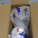 JOLLY CHEF 10 OZ Clear Disposable Plastic Cups, 100 Pack Heavy Duty Clear Plastic Cups Tumblers for Wedding, Thanksgiving, Halloween Christmas Party