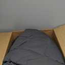 EASELAND King Size Mattress Pad Pillow Cooling Top Mattress Cover Quilted Fitted Protector Cotton Top 8-21" Deep Pocket (78x80 Inches, Dark Grey)