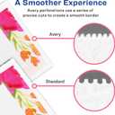 Avery Printable Tickets with Tear-Away Stubs, 1.75" x 5.5", Matte White, 200 Blank Tickets for Laser and Inkjet Printers (16154)