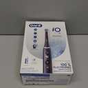 Oral-B iO Series 6 Rechargeable Electric Toothbrush with Visible Pressure Sensor to Protect Gums, 2 Minute Timer, 5 Cleaning Settings, 1 Replacement Toothbrush Head, and Travel Case, Black
