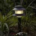 Paradise Plastic Path Stake Light (Black, 4 Pack)