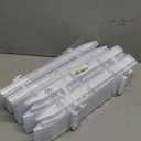 18pcs Christmas Tree Gate, 15.7 Inches Tall Christmas Tree Picket Fence for Dogs, Round Toddler Baby Proof White Gate Around Xmas Tree, Thick Plastic Reja para Arbol de Navidad Pet Cat Protector