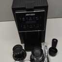 AIRMSEN Grind & Brew Coffee Maker with Grinder - Single Serve Machine Compatible with K-Cup Pods & Ground, 1000W Fast 6-14oz Brewer, Descaling Alert, Touchscreen & 50oz Removable Tank (Largre)