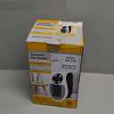 450W Mini Space Heater With Temperature Detection, Remote Wall Outlet Electric Space Heater as Seen on TV with Adjustable Thermostat and Timer and Led Display, Compact for Office Room RV (Smart-White)