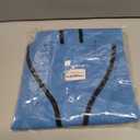 Baseball Jersey for Men,Blank Baseball Jerseys Shirts Short Sleeve Hip Hop Sports Casual Button-Down Uniforms (Blue, L)