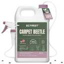 Carpet Beetle Spray – Natural, PlantBased Killer for Carpet Beetles, Larvae & Eggs | Fabric & FurnitureSafe Home Treatment for Indoor Use | Child & Pet Safe, Low Odor, EcoFriendly (128 oz)