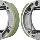 Cyleto XR100 Front and Rear Brake Shoes Kit for Honda CR60 CRF100F CRF70F XR70 CR80 XR80 CRF80F XR100R