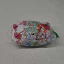 misaya Rectangle Vinyl Tablecloth, Fitted Table Cover, 100% Waterproof, Elastic Edge, Flannel Backing, Plastic Table Cloth Fit 6 Foot Folding Tables for Picnic, Camping, Outdoor (Flowers, 30x72 inch) (Off White)