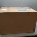 4 Pack 16 Inch Large Plant Pot for Outdoor, Plastic Flower Pot Indoor with Drainage Hole & Saucer, Modern Decorative Garden Pot, Imitation Magnolia Garden Pots for House PlantersGray