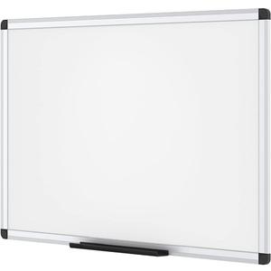 VIZ-PRO Dry Erase Board/Magnetic White Board, 48 X 32 Inches, Silver Aluminum Frame