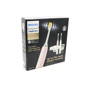 Philips Sonicare DiamondClean Rechargeable Electric Toothbrush, Pink & White