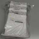 BagDream Bakery Bags with Window 100Pcs 4.5x2.36x9.6 Inches White Kraft Paper Bags with Window, Tin Tie Tab Lock, for Bakrery, Cookie, Coffee Bean, Snack