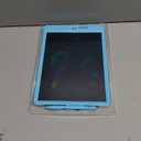 FLUESTON LCD Writing Tablet, 10 Inch Doodle Board Toys Gifts for 3-8 Year Old Girls Boys, Colorful Electronic Drawing Pad for Toddler, Easter Basket Stuffer for Kids Educational Learning Travel Toy (11"W x 7.5"H, Delightful Dolphin Blue)