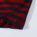 SSLR Mens Striped T Shirt Cotton Tee Shirts Crewneck Long Sleeve Tee Shirts for Men (L)