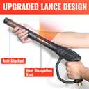 YAMATIC Pressure Washer Gun and Hose 50FT with Easy Pull Trigger - Ergonomics Handle - High Power Washer Hose and Wand Replacement for Honda, Excell, Simpson, Craftsman, Troy Bilt, Ryobi, Greenworks