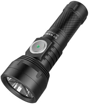 LUMINTOP GT Nano Keychain Flashlight 450 Lumens Mini Flashlight 300 Meters Beam Distance Single 10180 Li-ion Battery (Included) (Black)