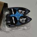 3 In 1 Sea Land and Air 360 Rolling Waterproof RC Drone,AIROKA Four Axis Aircraft High Speed Drift Cars RC Foam Boat Toys,For Beginners and gift to Boys or Girls(bule)