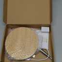 LBW Plant Grow Light,72 LEDs Full Spectrum Grow Lamp for Indoor Plants,Bamboo Plant Lights with 4/8/12H Timer,Height Adjustable,Ideal for Large Tall Plants,Bamboo