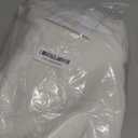 Jinchan White Linen Curtains 84 Inchs Length Light Filtering Semi Sheer Curtains for Bedroom 2 Panel Set Farmhouse Drapes for Living Room 7FT Long, Rod Pocket/Back Tab 50W x 84L