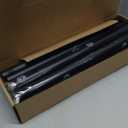 Zeerobee Curtain Rods for Windows 48 to 84, 1 Inch Adjustable Heavy Duty Black Curtain Rod, Outdoor Indoor Room Divider Modern Drapery Pole, 66-120"