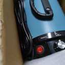Dog Dryer for Pet Grooming, High Velocity Pet Hair Dryer with Heater, Adjustable Speed, 3 Nozzles and a Comb, Blue