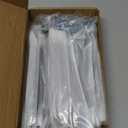 khtumeware 10 Pack Matte Black Cup Pulls 6 Inch Center to Center - Cabinet & Drawer Handles for Kitchen Hardware