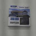 8"x8" Premium Aluminum Attic Vent - Featuring Screen Design, Perfect for Gable Vents and Sheds - Vent Opening 6"x6" - Durable Construction for Optimal Roof Ventilation (Black)