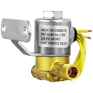 4040 Humidifier Solenoid Valve Replacement for Aprilaire Whole House 400, 500, 550, 558, 560, 568, 560A, 600, 700, 760A, 768, Replaces A2012-S118 B2035-S2 B2035-S5 B2035-S54, 24V 2.3W 60 HZ, Yellow