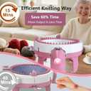 Electric Knitting Machine Adapter for Sentro 40 & 48 Knitting Machine, Automatic Electric Adapter for Crochet Machine, Knitting Machines Accessories