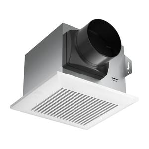 Tech Drive Very Quiet Bathroom Exhaust Fan - 80 CFM, 1.5 Sone, No Attic Access Needed, Energy Star Certified, Easy to Install,4-Inch Duct, Ceiling Mounted for Bathrooms Up to 85 Sq. Ft