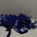 Royal Blue Gift Wrap Bows - 50 Pcs 3.3 Inch Elegant Metallic Bows for Men's Gifts, Corporate Events, Father's Day, Wedding Decor, Christmas, Birthday, Party Decorations (Includes 50 Adhesive) (1 Count (Pack of 50))