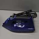 BEAUTURAL Steam Iron for Clothes with Precision Thermostat Dial, Ceramic Coated Soleplate, 3-Way Auto-Off, Self-Cleaning, Anti-Calcium, Anti-Drip Blue