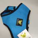 EcoBark Dog Harness - Eco-Friendly Max Comfort Harnesses - Luxurious Soft Mesh Halter - Over The Head Harness Vest- No Pull and No Choke for Dogs (XL, Teal Blue)