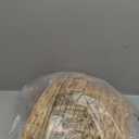 42" Extra Large Christmas Tree Collar, Hand Woven Hyacinth Christmas Tree Base for Artificial Trees - 8 Piece Rustic Farmhouse Tree Skirt Replacement, Fits Below 41" Tree Stand, Natural Hyacinth