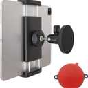 Magnetic Tablet Holder, Fridge Mount for iPad, [Powerful Magnetic Base] Fits Warehouse/Metal Shelf/Kitchen/Whiteboard/Gym, Compatible with 4-13" iPad Pro Air Mini, Phone, Galaxy Z Fold