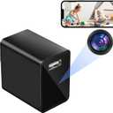 HiSpyCam WiFi Security Camera - FHD 1080P Small Wireless Nanny Cam - Mini Baby Monitor - Local/Cloud Storage