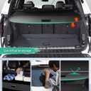 Powerty Cargo Cover for 2019-2025 2026 BMW X5 Trunk Cover Retractable Trunk Shielding Shade X5 Accessories Cargo Luggage Cover Black